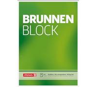 Brunnen 1052756 - Blocco per lettere, formato A4, 50 fogli, 70 g/m², 4 fori