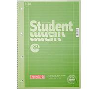 Brunnen - 5 quaderni formato A4, colore: kiwi, LIN. 27