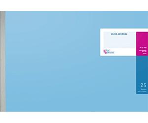 Brunnen 8617759 König & Ebhardt Journal, magenta, 53 x 33 cm, orizzontale, azzurro