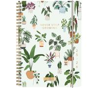 BRUNNEN Agenda scolastica 2025/2026 "Little Plants" | A5, plastica