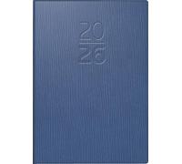 BRUNNEN Agenda tascabile mod. 713 2026 | A7 ecopelle blu