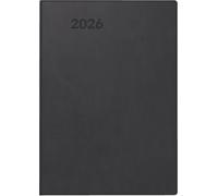 BRUNNEN Agenda tascabile mod. 713 2026 | A7 plastica nera