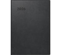 BRUNNEN Agenda tascabile mod. 731 2026 | A6 plastica nera