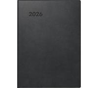 BRUNNEN Agenda tascabile mod. 736 2026 | A6 plastica nera