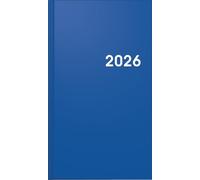 BRUNNEN Agenda tascabile mod. 756 2026 | A6 plastica blu