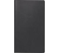 BRUNNEN Agenda tascabile mod. 758 2026 | A6 plastica nera