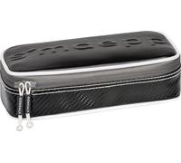 BRUNNEN - Astuccio s'maepp XL "Carbon", 1 patta, nero/argento