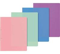 Brunnen Baier & Schneider BRUNNEN - Raccoglitore ad anelli, formato A4, 16 mm, 2 anelli (4 colori assortiti) (1 pezzo)