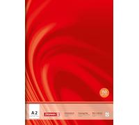 BRUNNEN Blocco da disegno Premium Vivendi, A2, 10 fogli, rosso