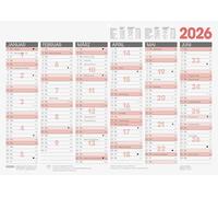 BRUNNEN Calendario 2026 | A3 orizzontale