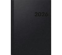 BRUNNEN Calendario a libro mod. 781 '26 | A4, plastica, nero