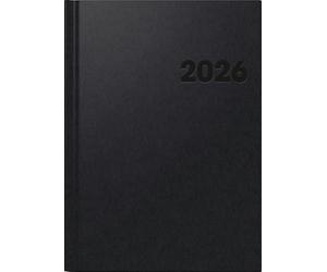 BRUNNEN Calendario a libro mod. 781 '26 | A4, plastica, nero