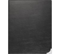 BRUNNEN Calendario a libro modello Manager Wt 7 Weektimer (2025), 2 pagine = 1 settimana, 210 × 260 mm, 160 pagine, copertina morbida, nero