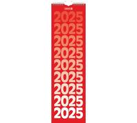 BRUNNEN Calendario a strisce (2025), 1 pagina = 1 settimana