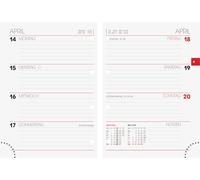 BRUNNEN Calendario di ricambio settimanale mod. 731 2026 | 100 × 140 mm