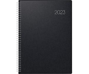 BRUNNEN Calendario Giornaliero Modello 787 2023 A4 Nero