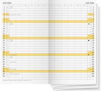 BRUNNEN Calendario mensile di ricambio mod. 746 2026 | 87 × 153 mm