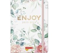 BRUNNEN Calendario scolastico 2023/2024, 2 pagine = 1 settimana, formato A5, bianco