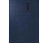 BRUNNEN Calendario TimeCenter modello 725 (2025), 2 pagine = 1 settimana, A5, 352 pagine, copertina morbida, blu scuro