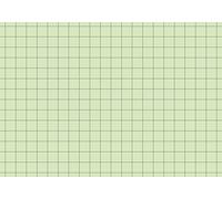 Brunnen, cartoncini per appunti A quadretti A7 verde