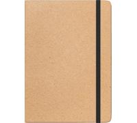 BRUNNEN Schülerkalender (2025/2026) Pimp it up!, 2 Seiten = 1 Woche, A5, 208 Seiten, Kraftpapier-Einband, braun