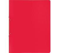 Brunnen Fact - 106550523 raccoglitore ad anelli (A4 in pellicola PP, altezza di riempimento 25 mm, 2 anelli) rosso