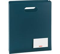 BRUNNEN Fact!pp - Scatola portadocumenti, formato A4, capacità massima 50 mm, colore: Denim