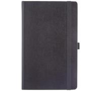 Brunnen Kompagnon School Notebook 12.5 x 19.5 cm, Non-Lined, 20, 96 Pages, Black