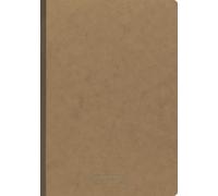 Brunnen Notebook Factplus Flexible Brown A4 Squared 96 Sheets