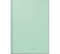 Brunnen Premium Colour Line - Taccuino formato A5, 96 fogli, 192 pagine, colore: Verde menta