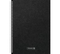 Brunnen Premium Wire Notebook A4 192 Pages Dotted Black