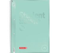 Brunnen Quaderno universitario Premium per studenti, codice colore A4, foglio di copertina: menta