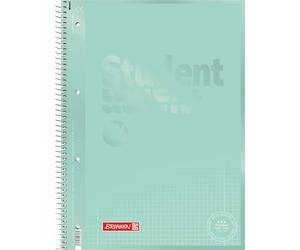 Brunnen Quaderno universitario Premium per studenti, codice colore A4, foglio di copertina: menta