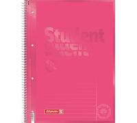 Brunnen Quaderno universitario Premium per studenti, codice colore A4, foglio di copertina: Tulip