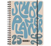 BRUNNEN Schülerkalender (2025/2026) "Bubble Planner", 2 Seiten = 1 Woche, A6, 208 Seiten, PP-Umschlag, mehrfarbig