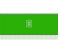 BRUNNEN Taccuino orizzontale, mod. 772 2025, 297 x 105 mm, in cartone, verde