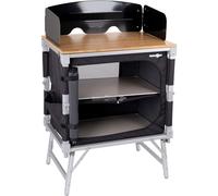 Brunner - Azabache Cube - Armadio da campeggio nero/ wood