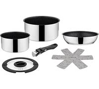 Brunner Academy Mini set da cucina con padella e pentole Set da 5 pezzi con borsa per il trasporto