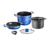 BRUNNER 0806008N Set Pentole e Casseruole Skipper 4+1 Pezzi, Ø 22 cm