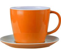 BRUNNER 0806038N.SO Tazza e Piattino, Design Blu Ocean