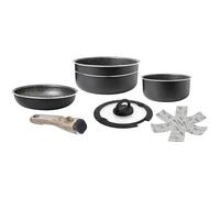 Brunner Pirate Mini - set di pentole da campeggio Black unisex Alluminio