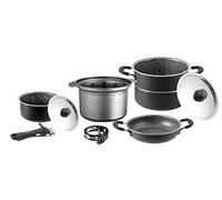 Set di stoviglie Brunner Pirate 7+1 22 cm Colore: nero
