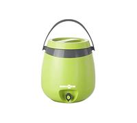 Brunner 0826004N Brunnner Zero+ 10, Thermo Contenitore con Rubinetto per Bevande Fredde e Calde (Max. 65°C), Secchiello Ghiaccio, capacità 10 L, Colore Verde, Design Moderno