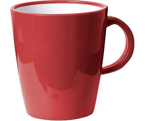 BRUNNER 0830051N.C8A Tazzone Rosso da 30 Cl, in Resylin 100% ABS, Mug, Tazza Resistente agli Urti e Temperature da -10°C a +90°C