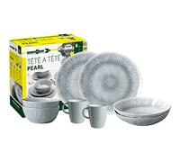Set di stoviglie Brunner Tête-à-Tête 8 pezzi 2 persone PEarl