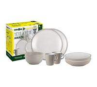 Brunner 0830143N.C8X Set Stoviglie da Campeggio per 2 Persone, Tête-À-Tête Amadè, 8 Pezzi