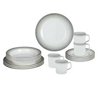Set di stoviglie Brunner Melamine Set Astralys Colore: bianco/grigio
