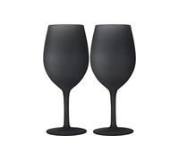 Brunner 0830184N.C1M Set Calici Infrangibili 2Pz, Wineglass Blacksatin, 60 Cl, N