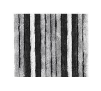 BRUNNER 7233100N.C8N Acapulco Tendina in ciniglia, Nero/Grigio, 56x185 cm