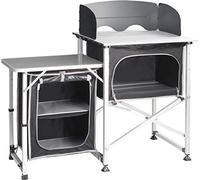 BRUNNER - Articoli da Campeggio Snack Square Kitchen Cabinet, Black 2020